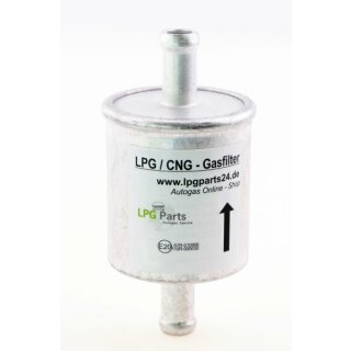 Leitungsfilter 11 mm - 11 mm Gasphase