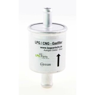 Leitungsfilter 14 mm - 11 mm Gasphase