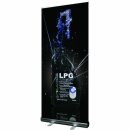 V Lube Roll Up Display