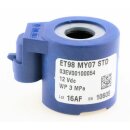 BRC Magnetspule blau MV EU2 + ET98 kurz mit Stecker (AMP)