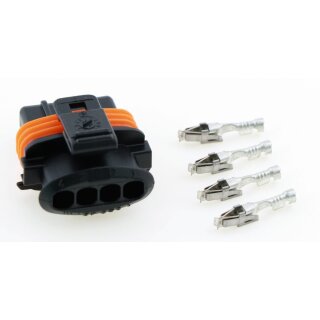 Prins VSI Stecker für Bosch Drucksensor am Filter - 4 polig inkl. Kontakte