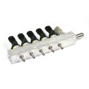 BRC Injektorrail IN03 inkl. Drucksensor - 5 Zylinder Blau