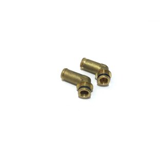 BRC Genius MB Verdampfer Wasserstutzen 120° - 16mm - Messing - Set