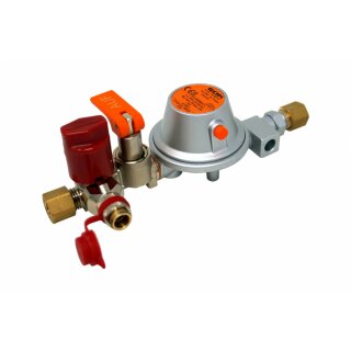 GOK Regleranlage 50 mbar EN61- 1kg/h RVS 8 mm x UV/SKU X RVS 8 mm