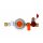 GOK Regleranlage 50 mbar EN61- 1kg/h RVS 8 mm x UV/SKU X RVS 8 mm