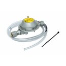 GOK Vordruckregler 30 mbar ->50 mbar 0,8 kg/h 2 x RVS 8 mm