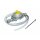 GOK Vordruckregler 30 mbar ->50 mbar 0,8 kg/h 2 x RVS 8 mm