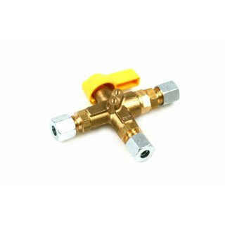 GOK Manuelles Umschaltventil RVS 8mm