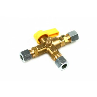 GOK Manuelles Umschaltventil RVS 10mm