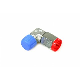 Verbinder 90° - 1/2" Außengewinde auf 1/2" Innengwinde