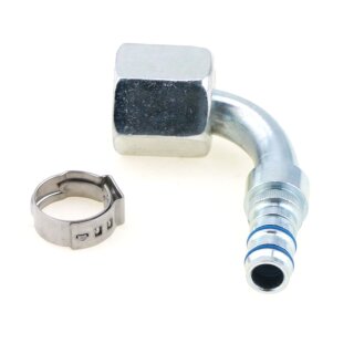 Anschlussfitting für XD-6 Füllschlauch - 90°
