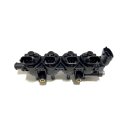 Landirenzo Rail GIRS12 4 Zylinder M (schwarz) mit Sensor 3,5 bar