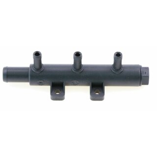 Rail 3 Zylinder Verteiler für Einzelinjektoren (12 mm / 6 mm) - Kunststoff