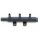 Rail 3 Zylinder Verteiler für Einzelinjektoren (12 mm / 6 mm) - Kunststoff